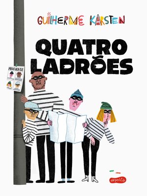 cover image of Quatro ladrões  – Do vencedor do Prêmio Jabuti e autor de "A caçada"